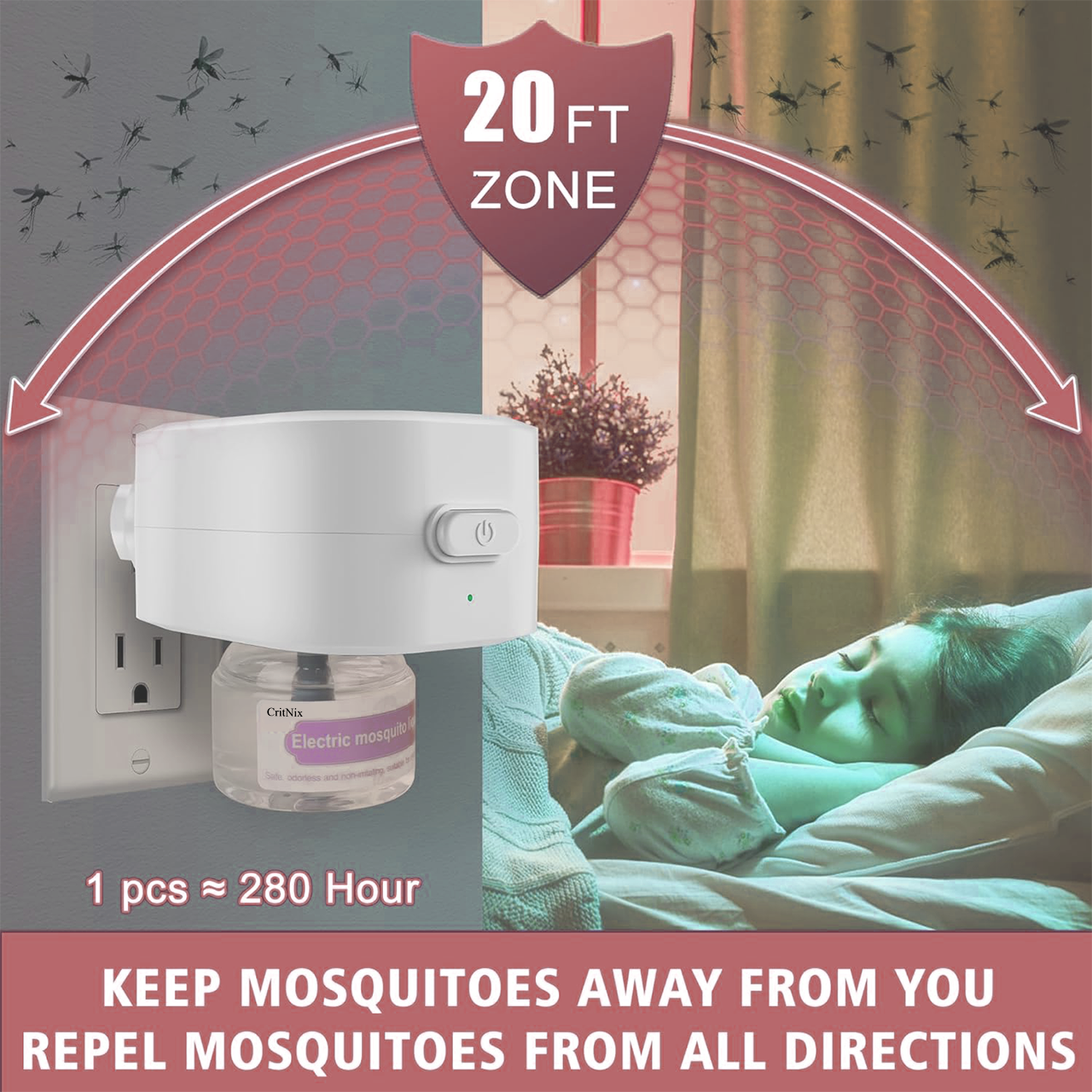 CritNix Mosquito Repeller