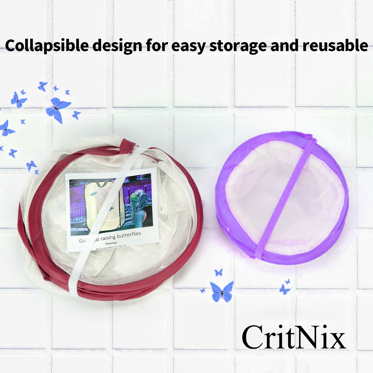 CritNix Insect Collecting Cages 5x7 Inches