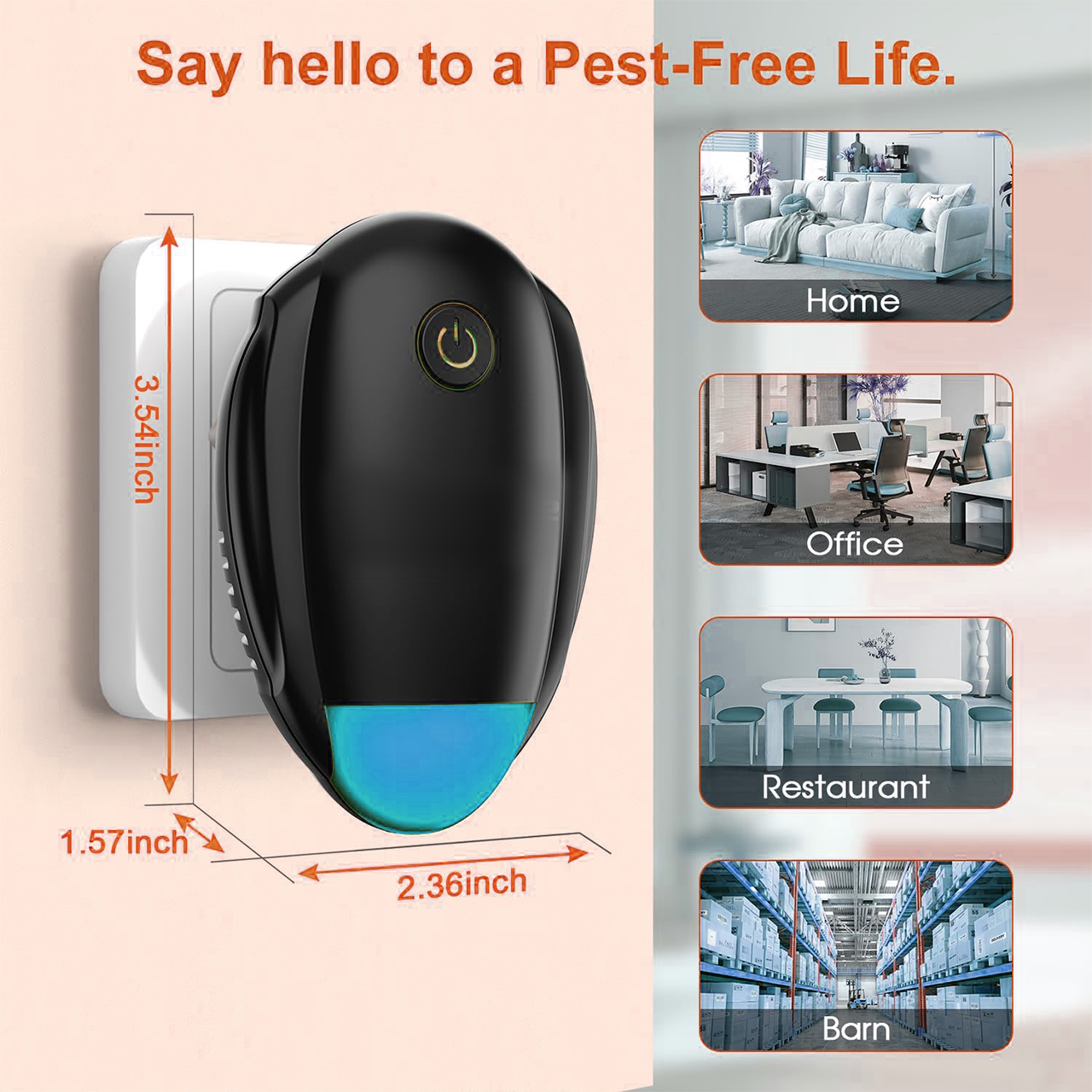 CritNix Ultrasonic Pest Repellers