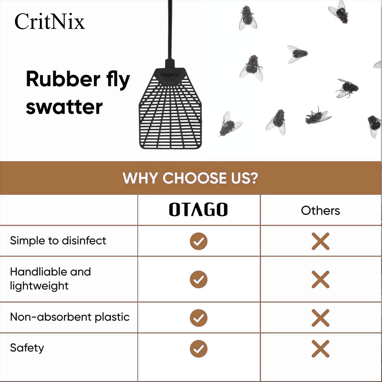 CritNix Fly Swatters